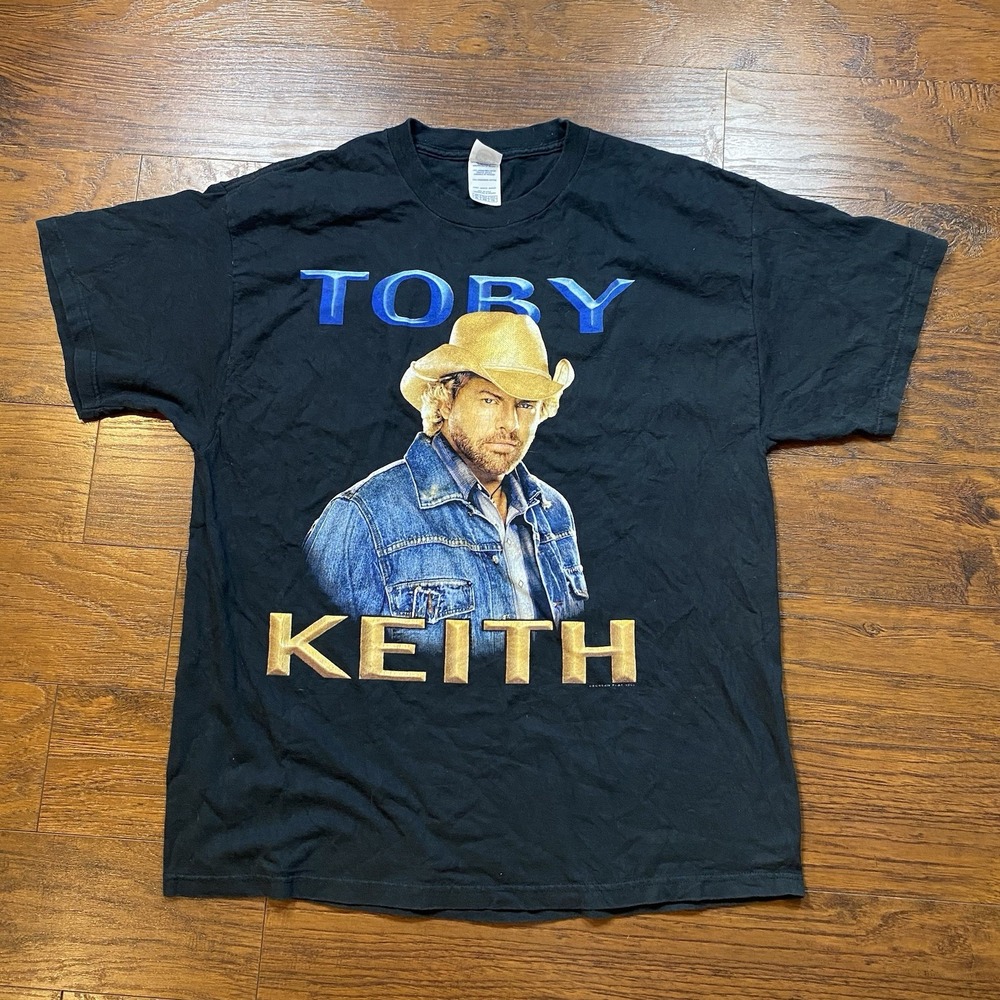 Vintage 2005 Toby Keith As Good Once As I Ever Was Graphic T-Shirt Mens XL Black